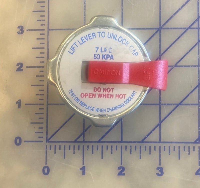 31508 Radiator cap, used on the  Hercules G 2300, D2300 series Hercules engines.