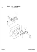 624-20760 Exhaust manifold joint/gasket, DWS Lister Petter engine. Part number 32A32-00200 is also associated with this gasket