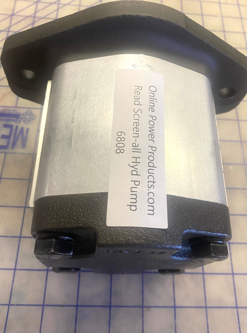 6808 Hydraulic Pump, used on the Read Screen-all screeners, model RD-90. Superseded part number was 10379