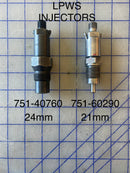 751-40760 Fuel Injector, used on the LPWS series engine. There is a $100.00 core charge included in the pricing , you will receive the $100 dollars back per injector after the return is received