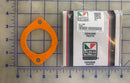 624-21660 Thermostat housing gasket, DWS Lister Petter engine. Part number 32A46-01400 is also associated with this gasket