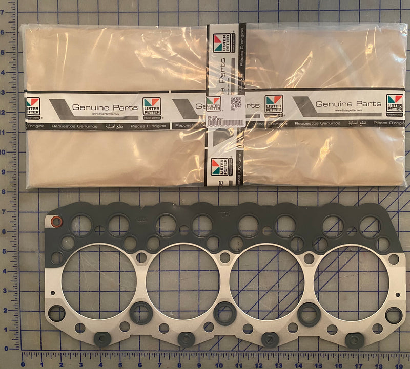 624-20100 Head gasket, DSW Lister Petter engine part number 32A01-12300 is also associated with this gasket