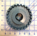 10062 Flange, Drive flange for Read Screen-All Screen, Model RD-40. This is located at the hydraulic motor side.