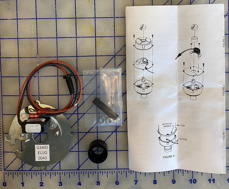 40-2505160DI6, Electronic upgrade/tune up kit, for Hercules G3400, 6 cylinder Delco ignition system.