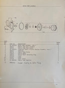 380022 Gasket, Water pump body gasket for the Hercules D4800 and D5000 series engine. Hi