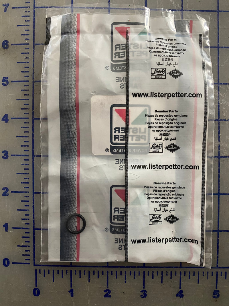 328-23490 Seal O ring, Used on the CR, CRK, CD, CDT, CS, and CST Lister Petter engines.