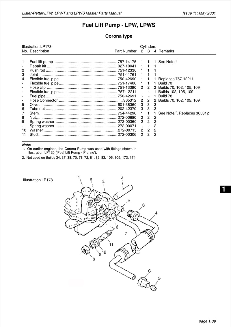 601-38360 Olive/brass compression sleeves, used to seal fuel tubing to fuel lift pump and/or the fuel filter.