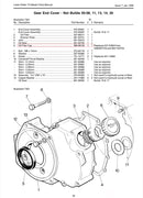 201-32740 Oil Seal, Used in the TX,  TS/TR series engines.