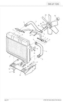 757-10462 Flex mounting, used on all Lister Petter LPW series engine to hold the radiator.