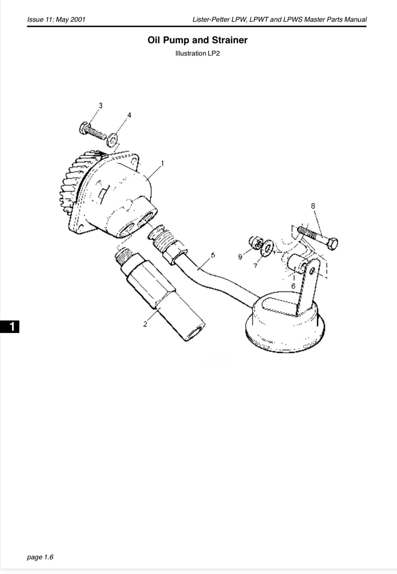750-12021 Oil pump assembly, used in the Alpha series engines, LPA, LPW/S/G all versions except the turbo engine.(LPWT)