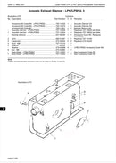 366-01287 Exhaust flange gasket part number 366-01287, used on the LPW, TS/TR series engines.