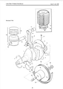 570-36150/025 Big end bearing, used on a Lister Petter TX model engines.