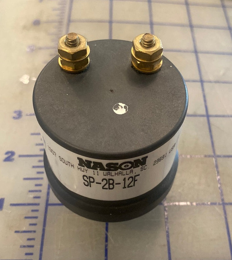 SP-2B-12F Nason low oil pressure switch, commonly used on the DMT generators