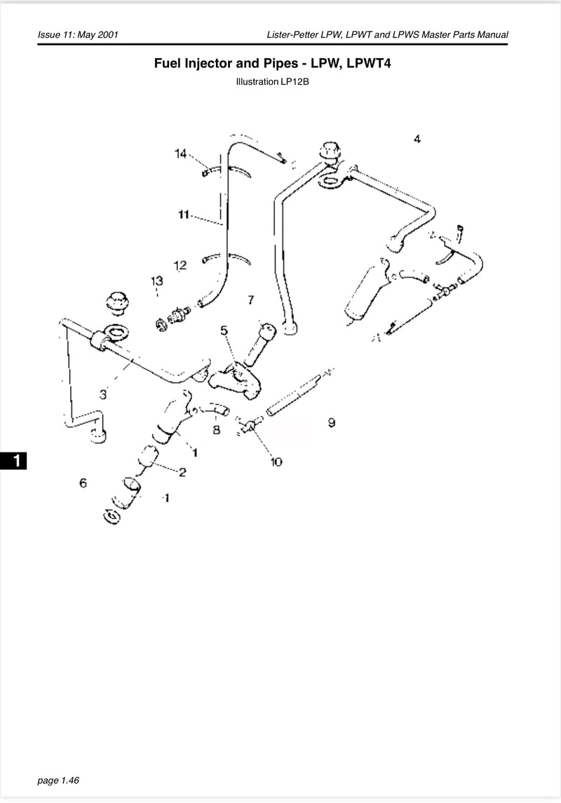 291-25630 copper sealing washer, LPA, LPW/S series engine part.