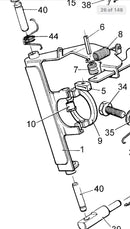 Lister Petter Bushing part number 751-15360, Used in the LPA governor linkage