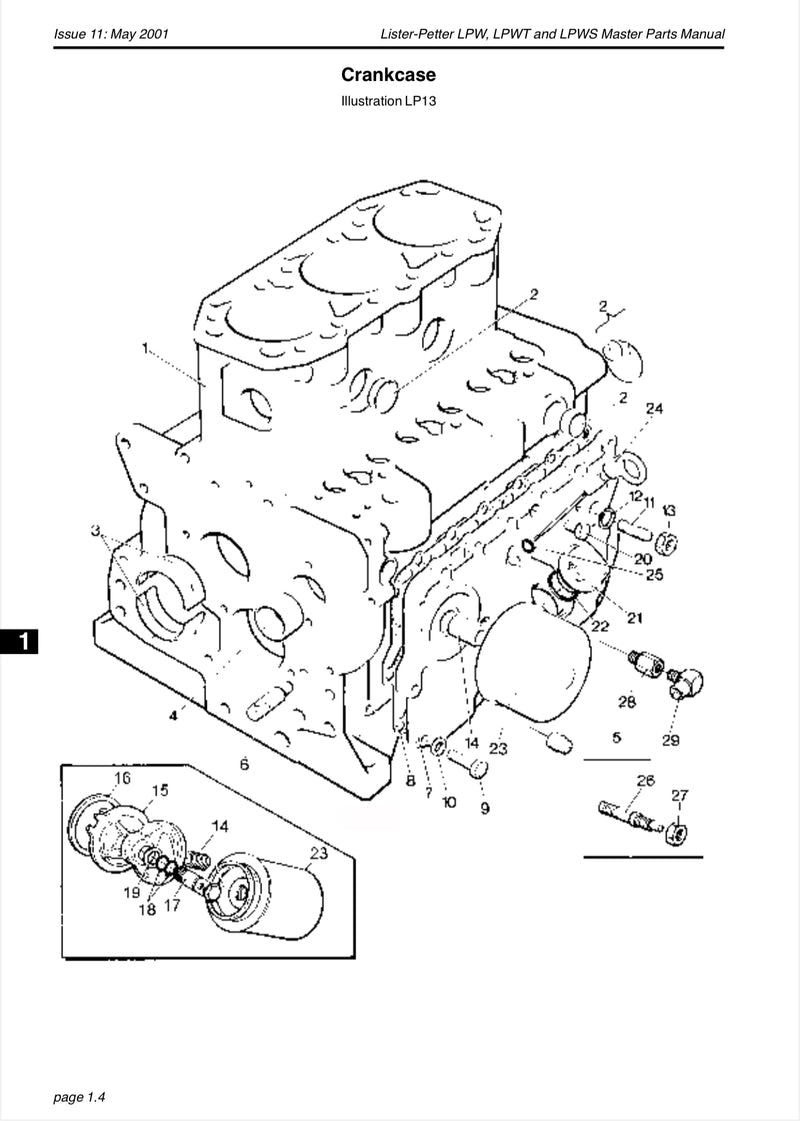 750-11390 Expansion plug kit, used on the Alpha series, LPW/S/G/T engines