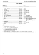 202-42480 Fuel return hose, used on the TS/TR series engines