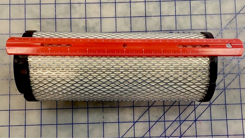 757-27890 Air inlet filter Lister Petter. This filter fit the LPW, LPWS LPWG and LPWT engines.