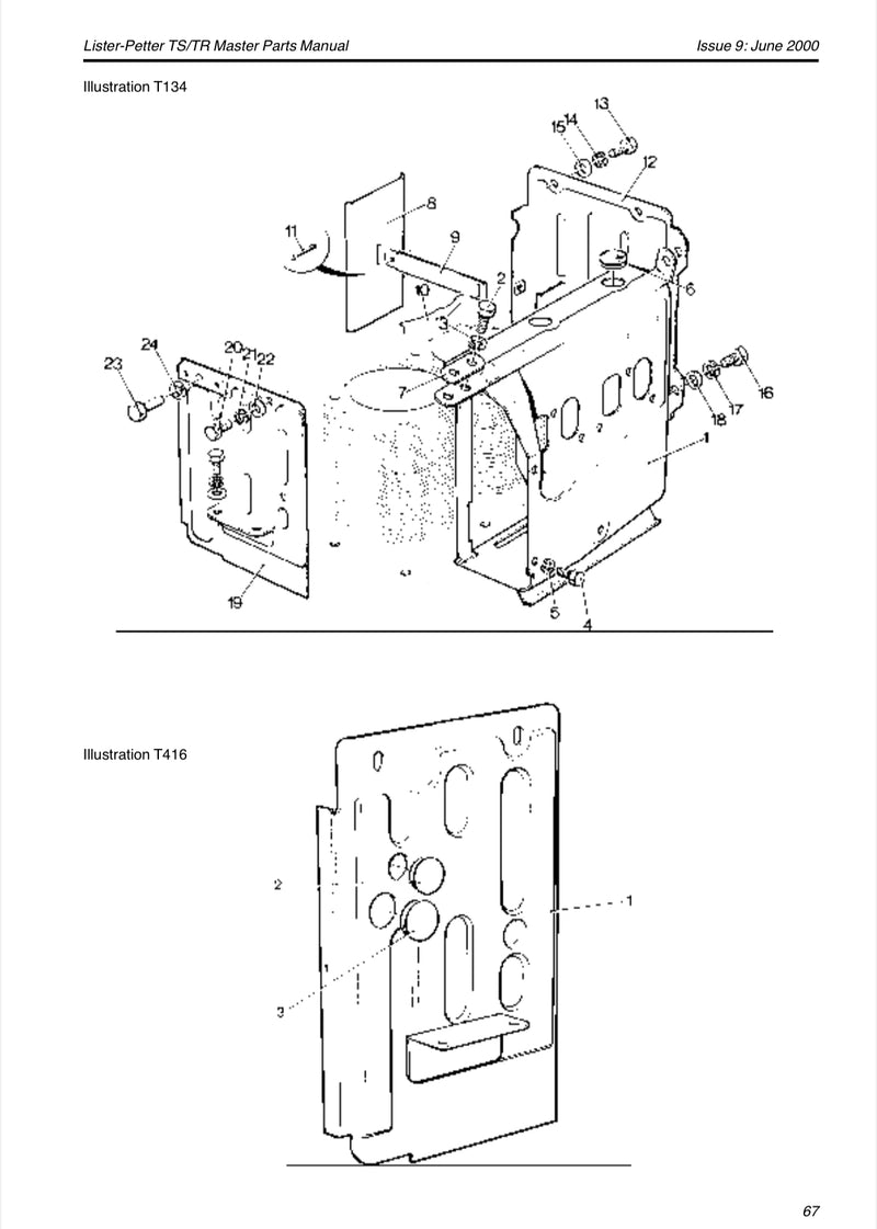 201-50950 Grommet, Rubber hole plug/grommet used on the TS/TR series engines.