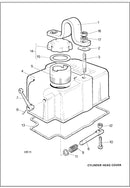 Lister Petter Valve cover gasket 351-10510,