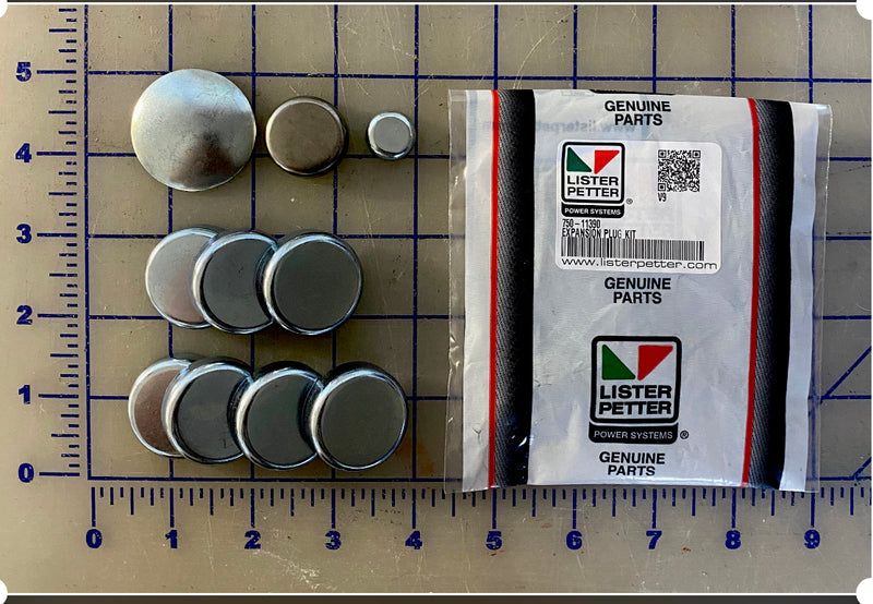 750-11390 Expansion plug kit, used on the Alpha series, LPW/S/G/T engines