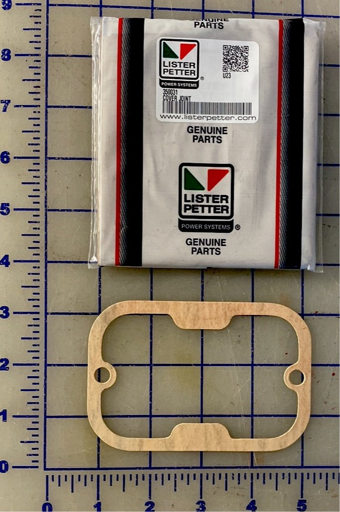 Lister Petter Cover Joint/gasket part number 350031, Used on the AC1 and AD1 Lister Petter engines
