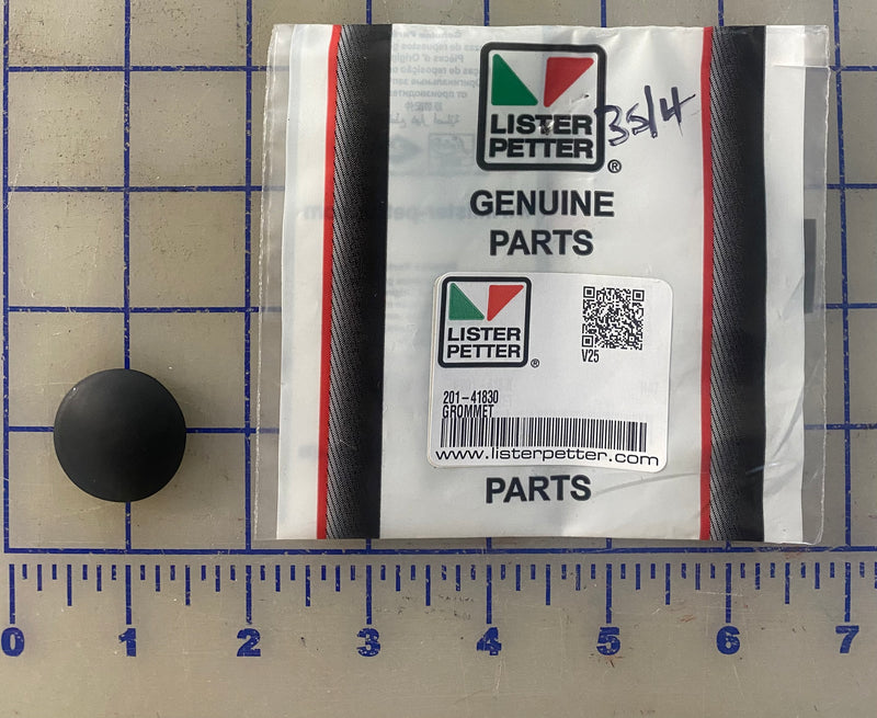201-41830 Grommet, Rubber hole plug/grommet used on the TS/TR series engines.