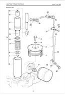 201-36111 Connector/filter adapter, used on the TS, TR, TX and the TL model Lister Petter engines