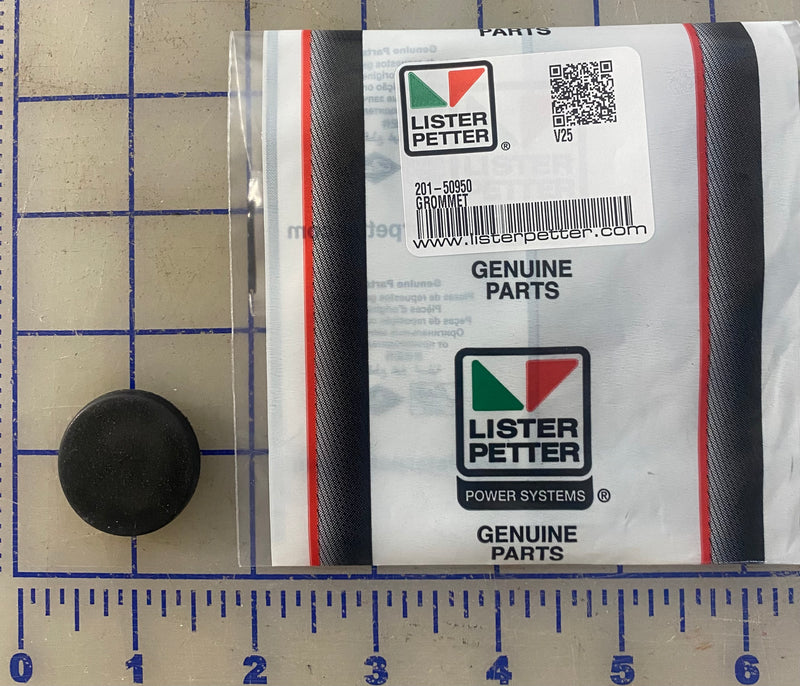 201-50950 Grommet, Rubber hole plug/grommet used on the TS/TR series engines.
