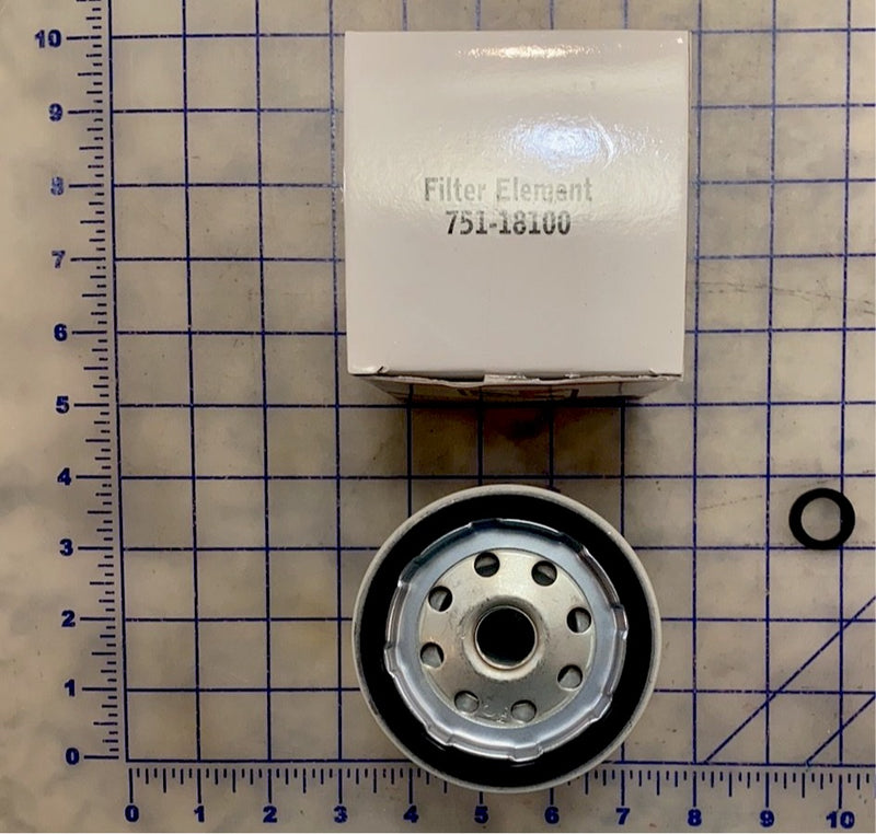 751-18100 Fuel filter used with the model LPW/S/T Lister Petter engines. HS code 8421.23