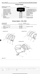 Lister Petter adapter flange 202-81660, used on the LPA, LPW/S/T/G model engines