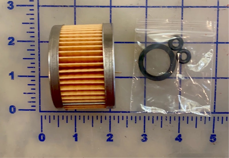 201-13118 Fuel filter element, Lister Petter fuel filter, used on an AC1 engine