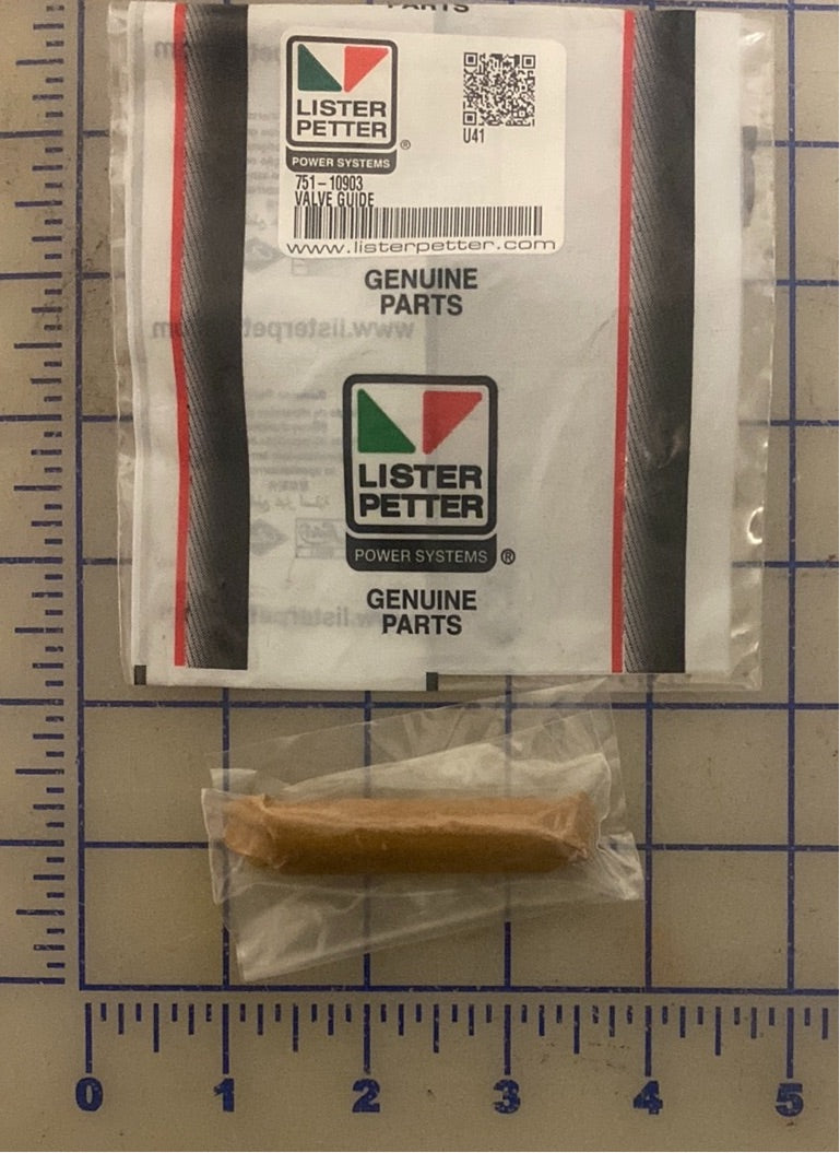 751-10903 Valve guide, used on the Lister Petter LPW and LPA series en