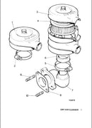 366-06227 Air Filter, Lister Petter air filter used on various Lister Petter engines