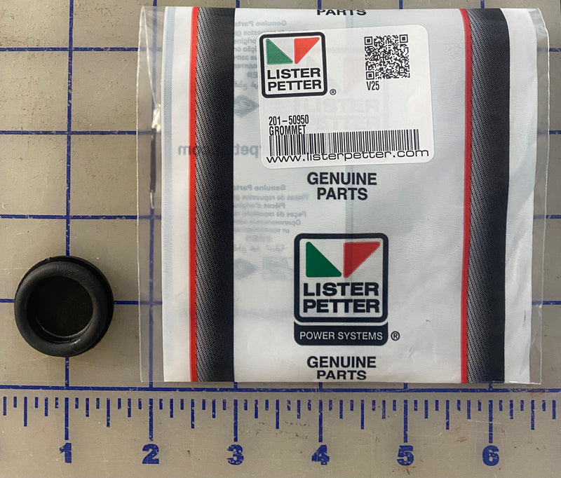 201-50950 Grommet, Rubber hole plug/grommet used on the TS/TR series engines.