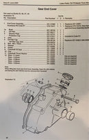303-00253 Gasket used on the Lister Petter oil fill cap (366-08126, 027-03824, 366-00091 caps)