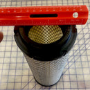 757-27890 Air inlet filter Lister Petter. This filter fit the LPW, LPWS LPWG and LPWT engines.