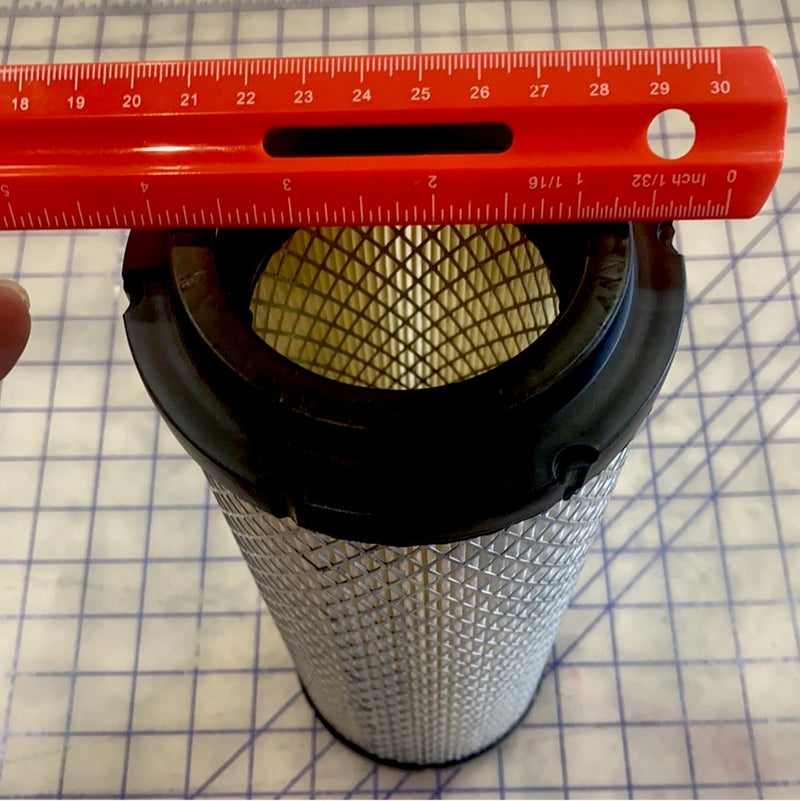 757-27890 Air inlet filter Lister Petter. This filter fit the LPW, LPWS LPWG and LPWT engines.